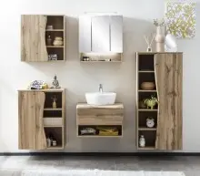 Waschtisch-Set >Kaprun< (B/H/T: 61x200x47 cm) in...