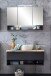 Waschtisch-Set >Kaprun< (B/H/T: 101x200x47 cm) in graphit - 101x200x47 (BxHxT)