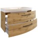 Waschtisch-Set >Manchester< (B/H/T: 100x59x50 cm) in wotaneiche aus MDF
