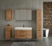 Waschtisch-Set >Manchester< (B/H/T: 100x59x50 cm) in wotaneiche aus MDF