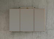 Badezimmerspiegelschrank >Manchester< (B/H/T: 100x64x20 cm) in wotaneiche