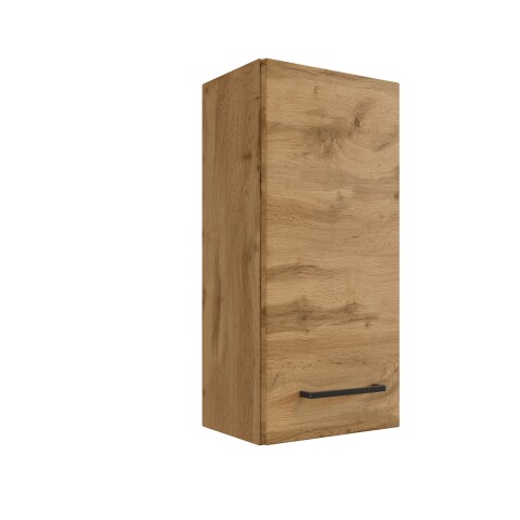 Hängeschrank >Paris< in Weiß, Wotan-Eiche - 30x64x20cm (BxHxT), 56,95 €