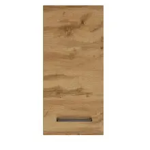 Hängeschrank >Manchester< (B/H/T: 30x64x20 cm) in wotaneiche - 30x64x20 (BxHxT)