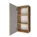 Hängeschrank >Manchester< (B/H/T: 30x64x20 cm) in wotaneiche - 30x64x20 (BxHxT)