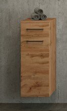 Waschbeckenunterschrank >Manchester< (B/H/T: 30x79x35 cm) in wotaneiche aus MDF