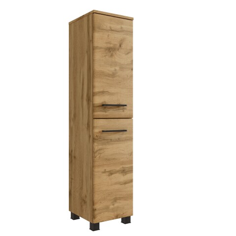 Midischrank >Manchester< (B/H/T: 30x130x35 cm) in wotaneiche - 30x130x35 (BxHxT)