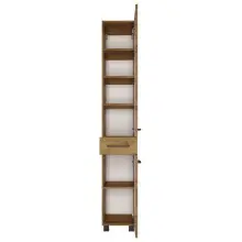 Seitenschrank >Manchester< (B/H/T: 30x180x35 cm) in wotaneiche aus MDF