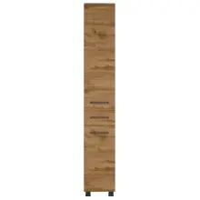 Seitenschrank >Manchester< (B/H/T: 30x180x35 cm) in wotaneiche aus MDF