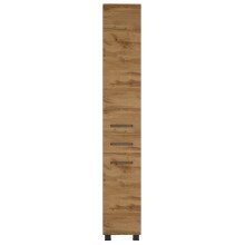 Seitenschrank >Manchester< (B/H/T: 30x180x35 cm) in wotaneiche aus MDF