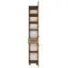 Seitenschrank >Manchester< (B/H/T: 30x180x35 cm) in wotaneiche aus MDF