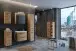 Seitenschrank >Manchester< (B/H/T: 30x180x35 cm) in wotaneiche aus MDF