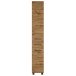 Seitenschrank >Manchester< (B/H/T: 30x180x35 cm) in wotaneiche aus MDF