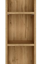 Seitenschrank >Manchester< (B/H/T: 25x180x33 cm) in wotaneiche aus MDF