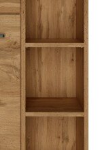 Midischrank >Manchester< (B/H/T: 55x130x33 cm) in wotaneiche - 55x130x33 (BxHxT)