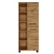 Midischrank >Manchester< (B/H/T: 55x130x33 cm) in wotaneiche - 55x130x33 (BxHxT)