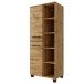 Midischrank >Manchester< (B/H/T: 55x130x33 cm) in wotaneiche - 55x130x33 (BxHxT)