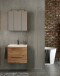Waschtisch-Set >Manchester< (B/H/T: 60x200x45 cm) in wotaneiche aus MDF