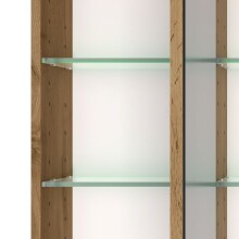Waschtisch-Set >Manchester< (B/H/T: 90x200x45 cm) in wotaneiche aus MDF