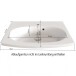Waschtisch-Set >Manchester< (B/H/T: 90x200x45 cm) in wotaneiche aus MDF
