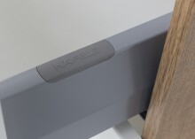 Waschtisch-Set >Manchester< (B/H/T: 90x200x35 cm) in wotaneiche aus MDF
