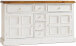 Sideboard >Boscobe< in Weiß aus Massivholz - 160x90x45cm (BxHxT)