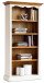 Bücherregal >Boscobe< in Weiß aus Massivholz - 92x183x36cm (BxHxT)