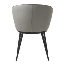 Stuhl >GAIN< (B/H/T: 51x82x60 cm) in Taupe - 51x82x60cm (BxHxT)