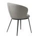 Stuhl >GAIN< (B/H/T: 51x82x60 cm) in Taupe - 51x82x60cm (BxHxT)
