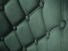 Stuhl >GRANBY< (2er Set) (B/H/T: 57x93x61 cm) in grün aus Metall, Samt - 57x93x61 (BxHxT)