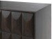 Beistelltisch >LATINA< (B/H/T: 46x70x46 cm) in dunkelbraun - 46x70x46 (BxHxT)