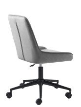 Bürostuhl >MILTON< (B/H/T: 60x81x60 cm) in Grau - 60x81x60 (BxHxT)