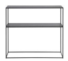 Beistelltisch >PEBBLE< (B/H/T: 90x80x35 cm) in schwarz - 90x80x35 (BxHxT)