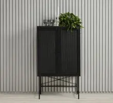 Highboard >PENSACOLA< (B/H/T: 80x135x40 cm) in...