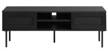TV-Board >PENSACOLA< (B/H/T: 120x43x40 cm) in schwarz - 120x43x40 (BxHxT)