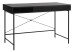 Schreibtisch >PENSACOLA< (B/H/T: 120x76x60 cm) in schwarz - 120x76x60 (BxHxT)