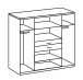 Kleiderschrank >Denver< (B/H/T: 180x208x58 cm) in Weiß - 180x208x58cm (BxHxT)