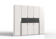 Kleiderschrank >Denver< (B/H/T: 225x208x58 cm) in...