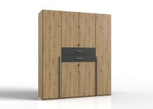Kleiderschrank >Denver< (B/H/T: 180x208x58 cm) in...
