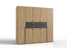 Kleiderschrank >Denver< (B/H/T: 225x208x58 cm) in...