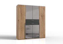 Kleiderschrank >Denver< (B/H/T: 180x208x58 cm) in...
