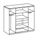 Kleiderschrank >Denver< (B/H/T: 180x208x58 cm) in Plankeneiche-Nachbildung