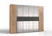 Kleiderschrank >Denver< (B/H/T: 270x208x58 cm) in Plankeneiche-Nachbildung