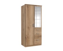 Kleiderschrank >Click< (B/H/T: 90x198x58 cm) in...