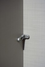 Kleiderschrank >Click< (B/H/T: 90x198x58 cm) in Eiche-Sägerau-Nachbildung