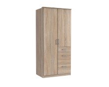 Kleiderschrank >Click< (B/H/T: 90x198x58 cm) in...