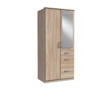 Kleiderschrank >Click< (B/H/T: 90x198x58 cm) in...