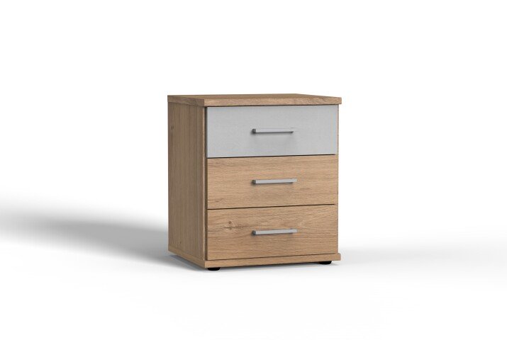 Kommode >Click< (B/H/T: 46x58x40 cm) in Plankeneiche-Nachbildung