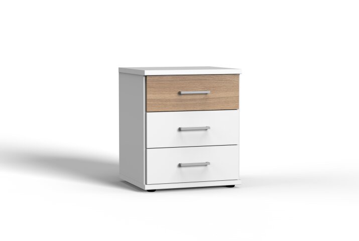 Kommode >Click< (B/H/T: 46x58x40 cm) in Weiß - 46x58x40cm (BxHxT)