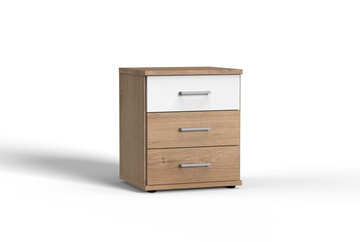Kommode >Click< (B/H/T: 46x58x40 cm) in Plankeneiche-Nachbildung