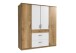 Kleiderschrank >Click< (B/H/T: 180x198x58 cm) in Plankeneiche-Nachbildung